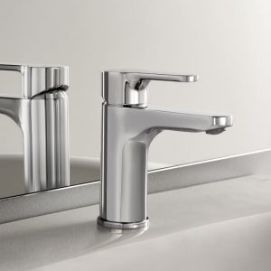 Roca Smooth Body Single-Lever Basin Faucet, Cold Start, XL handle, 1.2 gpm - Image 4