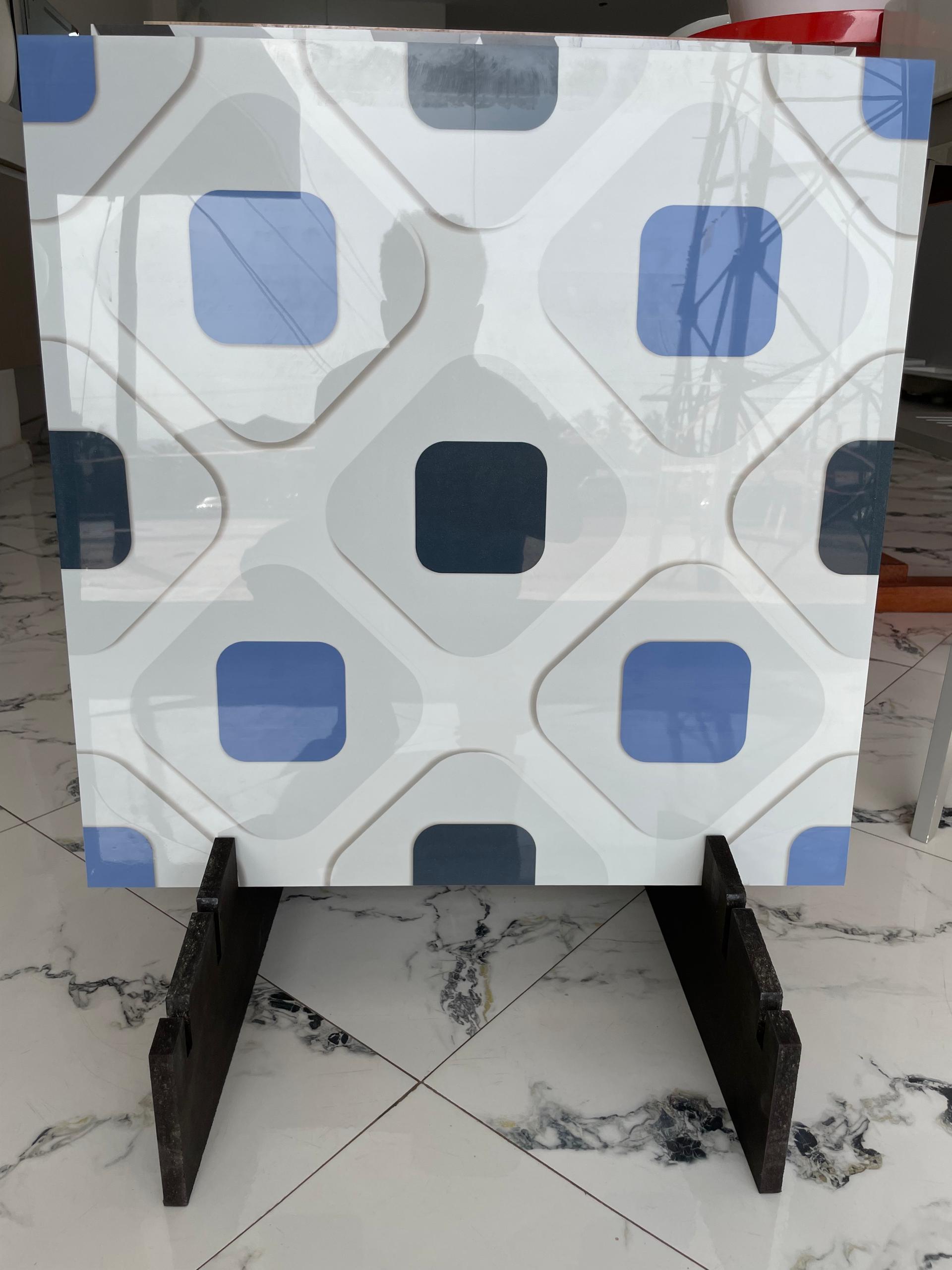 60cm/60cm polished tiles 3D