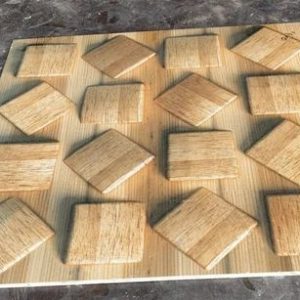 Wood Block 3D Polished Porcelain Floor & Wall Tile - Image 3