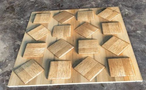Wood Block 3D Polished Porcelain Floor & Wall Tile