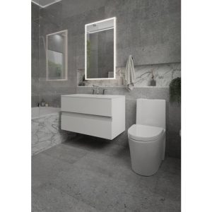 Celite Lumini 32" x 32" LED Mirror - Frameless Square Bathroom Mirror with Anti-Fog & Touch Sensor - Image 2
