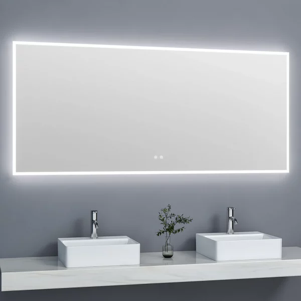 lumini led mirror