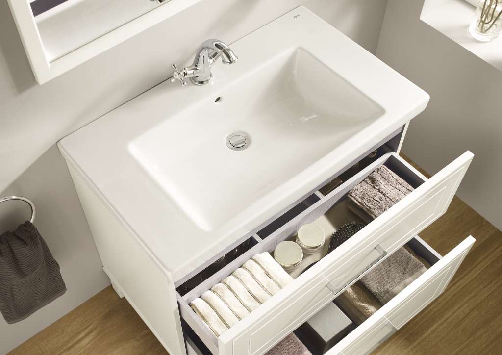 Roca Romea 23 5/8" Floor-Standing Vanity Unit (Sink Not Included) - Image 3