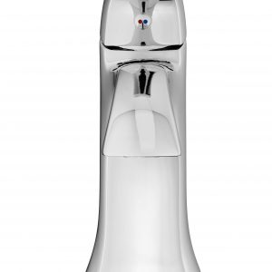 Austin Single-Lever Basin Faucet — Deck-Mounted Chrome Mixer with Pop-Up Drain, 1.2 GPM Water-Saving - Image 2