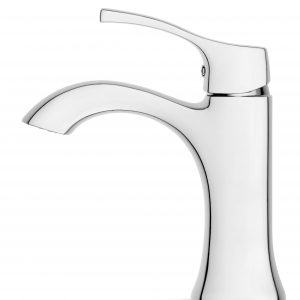 Austin Single-Lever Basin Faucet — Deck-Mounted Chrome Mixer with Pop-Up Drain, 1.2 GPM Water-Saving - Image 3