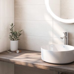 Roca Naia High-Neck Single-Lever Basin Faucet, Cold Start, Click-Clack Waste, Evershine Chrome, 1.2 GPM, ADA Compliant, WaterSense Certified - Image 3